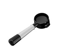 Portafiltro senza fondo MHW-3BOMBER, compatibilità for macchine da caffè La Marzocco/E61 58 mm, manico in metallo, accessori for portafiltro for espresso(Sliver 银)