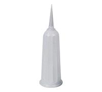 Portafiori da tomba, vaso da cimitero con punta di terra, vasi a cono da cimitero per posizionare fiori freschi e artificiali, crisantemo, fiori secchi, dispositivo per organizzare i fiori da prato al