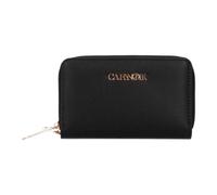 Portafogli CAFèNOIR donna in sintetico effetto pelle con zip e lettering AA0903