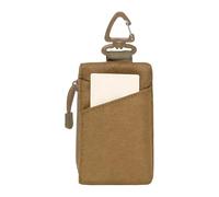 Portafogli con cerniera per adolescenti, impermeabile, portatile, design con chiusura sicura, per donne e carabiner, accessorio compatto per viaggi all'aperto, sport Hiking Use, Mud, riferimento