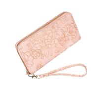 Portafogli da donna con slot per carte di credito Borsa per telefono Borsa lunga per monete portatile di grande capacità per viaggi quotidiani Stili coreani per donna Borsa per telefono portamonete