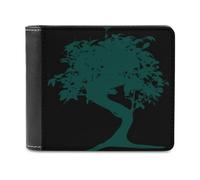 Portafogli giapponesi con stampa di albero bonsai, portamonete con più scomparti per carte, per uomini e donne, Stile:, Taglia unica, MHXYZHW