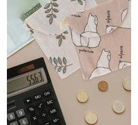 Portafogli in stile fresco con borsa piccola da 6 pezzi