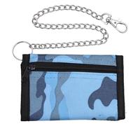 Portafogli per ragazze - Portamonete Camouflage con Cerniera, Portafoglio per regali di Natale | Portafoglio per, Regalo di Festival per ragazzi e ragazze, Blu mimetico, Se référer au descriptif,
