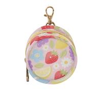 Portafogli porta ciuccio con cerniera e clip a forma di frutta e fiori, accessori essenziali per bambini