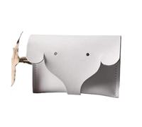 Portafogli Portafoglio Manuale Portafoglio in pelle Porta carte d'identità di grande capacità Porta carte Moda unisex Tasca portamonete Portamonete resistente allo strappo Durevole ( Color : Blanc , S