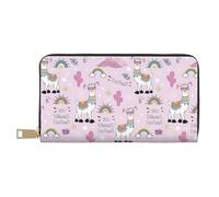 Portafogli sottili in pelle per donne e uomini, senza dramma, con lama, per donne e uomini, con cerniera