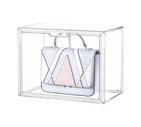 Portafogli trasparente vetrina - Organizzatore per borse e armadi magnetici per porte stacked Purse Organizer Storage Anime Figures Display Box For Teens