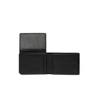 Portafogli uomo completo in pelle Piquadro Russel, nero - Tabella Colori: Nero