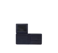Piquadro Cronus - Portafoglio da uomo RFID blu, blu