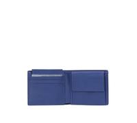 Portafogli uomo piccolo con porta monete Piquadro PQ Earth, blu - Tabella Colori: Blu