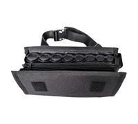 Portafoglio a busta per monete di grande capacità Cinghia regolabile per uomini donne Borsa da cintura portatile Portamonete per auto Porta monete per auto per tutti i titolari di monete per quarti