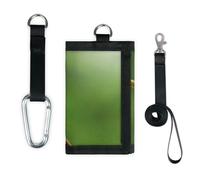 Portafoglio a forma di rana con albero, sottile, piccola tasca, organizer per denaro, borsa a forma di rana tropicale, leggera, portatile