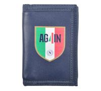 Portafoglio a strappo stampato. 60% PU 40% PL Linea Enzo Castellano Prodotto Ufficiale SSC NAPOLI