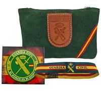 Portafoglio a tema Spagna. Può includere accessori (braccialetto, magnete, portachiavi, ecc). Portamonete spagnolo fatto artigianalmente: Cattolico, Taurino, Militare, Guardia Civile, CN Polizia,