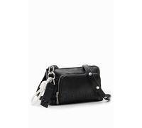 Portafoglio a tracolla da donna Desigual Half Logo 24 Lisa Noir TU