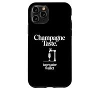 Portafoglio acqua rubinetto gusto champagne - Divertente umorismo economico Custodia per iPhone 11 Pro