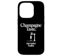 Portafoglio acqua rubinetto gusto champagne - Divertente umorismo economico Custodia per iPhone 14 Pro