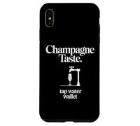 Portafoglio acqua rubinetto gusto champagne - Divertente umorismo economico Custodia per iPhone XS Max