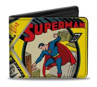 Portafoglio Bi-fold Con Copertura Volante Di Superman #1 DC COMICS