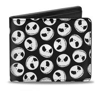 Portafoglio Bi-Fold Con Espressione Di Jack Nightmare Before Christmas