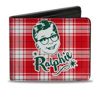 Portafoglio Bi-Fold Con Il Volto Sorridente Di Ralphie - Una Storia Di Natale