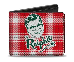 Portafoglio Bi-Fold Con Il Volto Sorridente Di Ralphie - Una Storia Di Natale