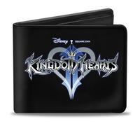 Portafoglio Bi-Fold Con Logo Di Disney Kingdom Hearts II