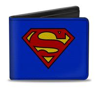 Portafoglio Bi-Fold Con Scudo Di Superman Della DC Comics