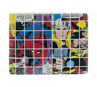 Portafoglio Bifold Collage Quadrato Marvel