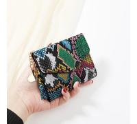 Portafoglio bifold piccolo da donna con tasche per monete, decorato con cuore in metallo e nappine, in stile moderno e minimalista, adatto come regalo per anniversario, Natale, San Valentino, complean