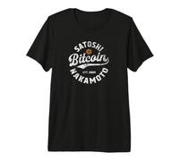 Portafoglio Bitcoin Satoshi Nakamoto EST 2009 Crypto Blockchain Maglietta Premium