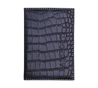 Portafoglio Business Holder Protector Passaporto Copertura in pelle Passaporto Soft Card Bag Mens Borse Spalla, Nero , Taglia unica