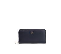 Tommy Hilfiger Women Th Icon Lrg Za AW0AW17744 Zip Around Wallet, BLUE (Space Blue), One Size