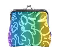 Portafoglio compatto da donna in pelle Velvet Flow con chiusura a scatto, piccolo astuccio vintage per carte, elegante borsa portamonete da viaggio, graziosa pochette alla moda