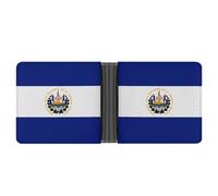 Portafoglio con bandiera El Salvador Novità Portafoglio Divertente Portafogli Bill Coin Card Holder Divertente Borsa per Uomo Donna, Stile:, Taglia unica, Per tutte le stagioni