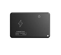Portafoglio con carta di tracciamento, ultra sottile, posizione GPS, smart tag anti-smarrimento for Trova il mio dispositivo Bluetooth, ricarica wireless for borsa