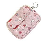 Portafoglio con cartoni animati Portamonete Floreale Stile Coreano Cambia Borsa Piccola Borsa di Immagazzinaggio Borsa per Cambiare Borsa per Soldi Borse per Monete Piccoli Sol, E, Bellezza di massa