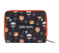 Portafoglio con cerniera Funko Pop Jujutsu Kaisen con licenza ufficiale in pelle