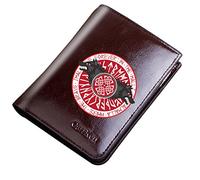 Portafoglio con cerniera tascabile vintage unica maschile, borse corta in pelle di grande capacità, simbolo vichingo del supporto per amuleto con card borse boy boy novità regalo, marrone, stile 26