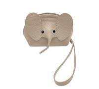 Portafoglio con elefante - Portamonete leggero e | Portafoglio porta carte di credito durevole, portafoglio portamonete per piccoli animali da donna con cerniera, portafogli portamonete in pel