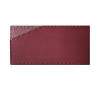 Portafoglio con fermasoldi, con fermasoldi, minimalista, porta carte di credito, sottile e minimalista, in pelle PU, portatile, con tasca frontale per carte di debito, carte di credito e viaggi,