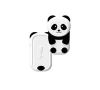 Portafoglio contactless con guscio modello Panda Compatto e facile da usare
