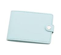 Portafoglio corto alla moda in tinta unita con scomparti per carte di credito, patente di guida, pochette per taxi (B, A)