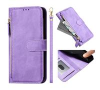 Portafoglio Custodia Compatibile con Fairphone 6, Custodia per portafoglio con cerniera, Cover Case per Telefono in Pelle Pieghevole Applica a Fairphone 6