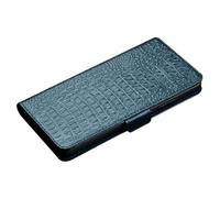 Portafoglio Custodia per Huawei Pura 70 Ultra/70 Pro/70 PRO+/70, Vera Pelle Trama del Coccodrillo Cover a Libro con Slot per Schede Sottile,Verde,70 PRO