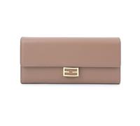 Portafoglio da donna, grande capacità con più slot for carte, cerniera integrata sicurezza e praticità, decorazione fibbia quadrata, accessori alla moda, migliora il tuo stile di vita(Brown)