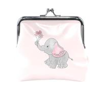 Portafoglio da donna in pelle con 12 monete, porta carte, chiavi e monete, con chiusura a scatto, pochette, piccola borsa da donna con fibbia, stampa Mr. Snowman e Mrs. Snowman Bird Snow Day Blue
