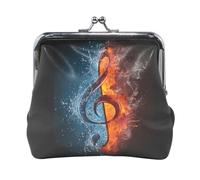Portafoglio da donna in pelle con 13 monete, con chiusura a scatto, porta carte, chiavi e monete, con pochette e piccola borsa a mano con fibbia, stampa Mr. Snowman e Mrs. Snowman Bird Snow Day Blue