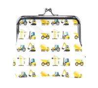 Portafoglio da donna in pelle con 14 monete, con chiusura a scatto, porta carte, chiavi e monete, con pochette e piccola borsa a mano con fibbia, stampa Mr. Snowman e Mrs. Snowman Bird Snow Day Blue